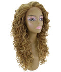 Mariah Blonde Blend Curly Lace Front Wig