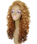 Mariah Strawberry Blonde Curly Lace Front Wig