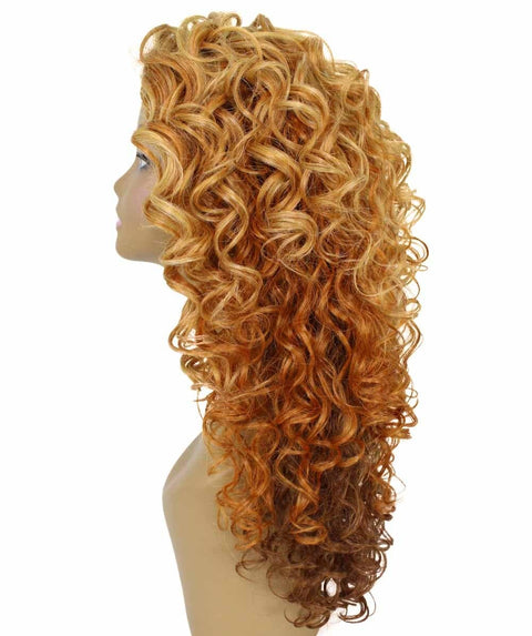 Mariah Strawberry Blonde Curly Lace Front Wig