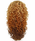 Mariah Strawberry Blonde Curly Lace Front Wig