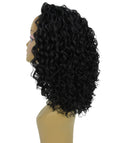 Ada Black Curly Bob Lace Front Wig