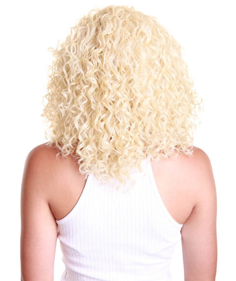 Ada Light Blonde Curly Bob Lace Front Wig