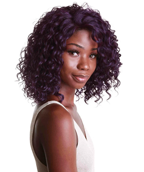 Ada Violet Blend Curly Bob Lace Front Wig