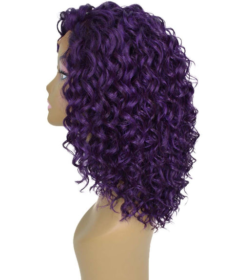 Ada Violet Blend Curly Bob Lace Front Wig