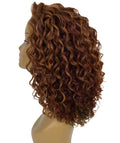 Ada Copper Aubum Blend Curly Bob Lace Front Wig