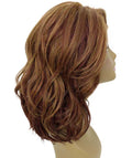 Rayana Copper Aubum Blend Light Shag Bob Lace Front Wig