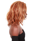 Rayana Strawberry Blonde Light Shag Bob Lace Front Wig
