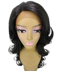 Kendra Natural Black Wavy Lace Front Wig