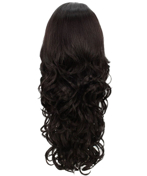Kendra Dark Brown Wavy Lace Front Wig