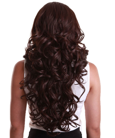 Kendra Medium Brown Wavy Lace Front Wig