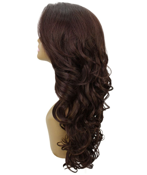 Kendra Medium Brown Wavy Lace Front Wig