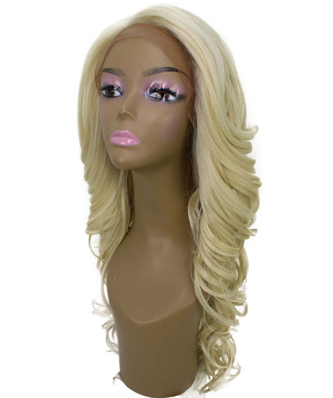 Kendra Light Blonde Wavy Lace Front Wig