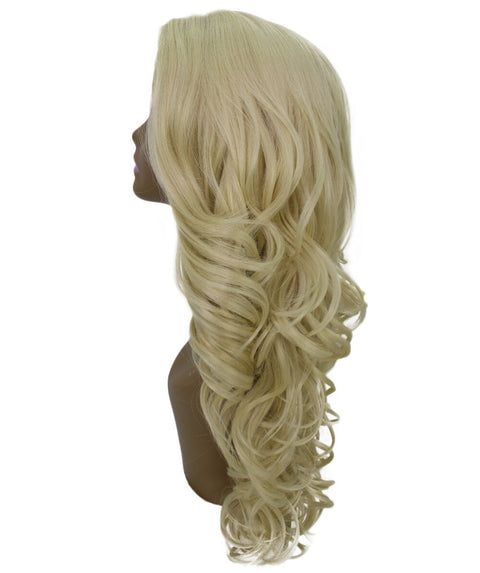 Kendra Light Blonde Wavy Lace Front Wig