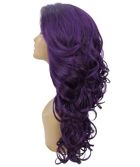 Kendra Violet Blend Wavy Lace Front Wig