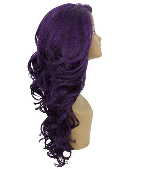 Kendra Violet Blend Wavy Lace Front Wig