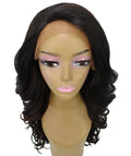 Kendra Black with Aubum Wavy Lace Front Wig