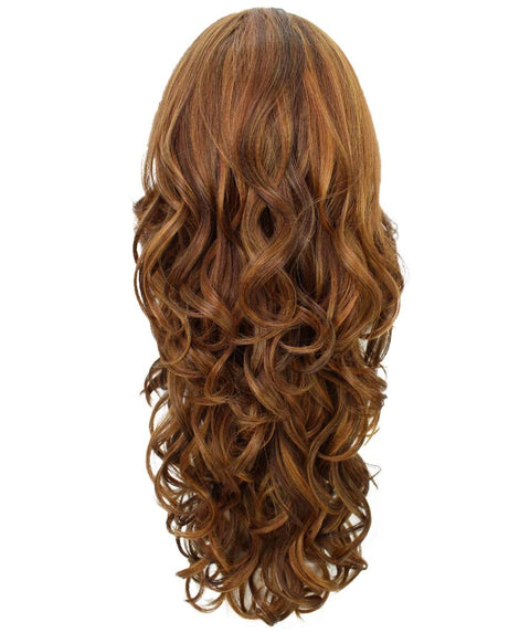 Kendra Light Brown Blend Wavy Lace Front Wig