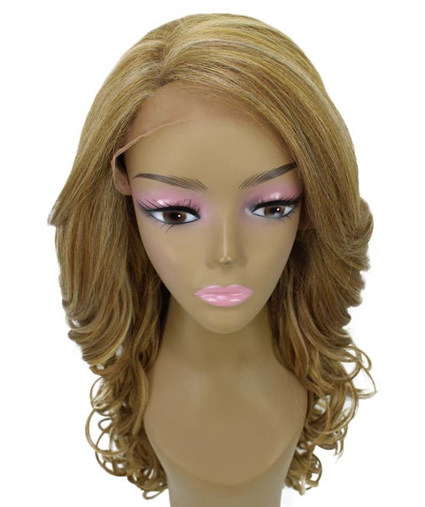 Kendra Blonde Blend Wavy Lace Front Wig