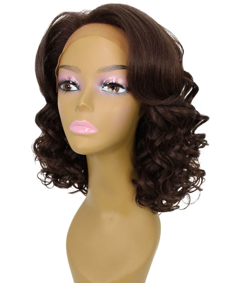 Candace Medium Brown Classic Lace Front Wig