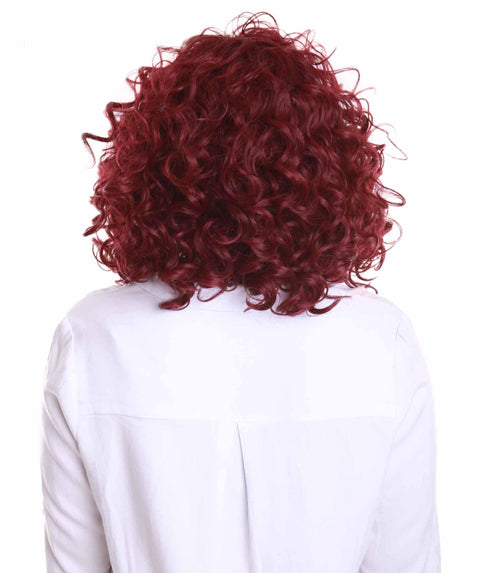 Candace Deep Red Classic Lace Front Wig