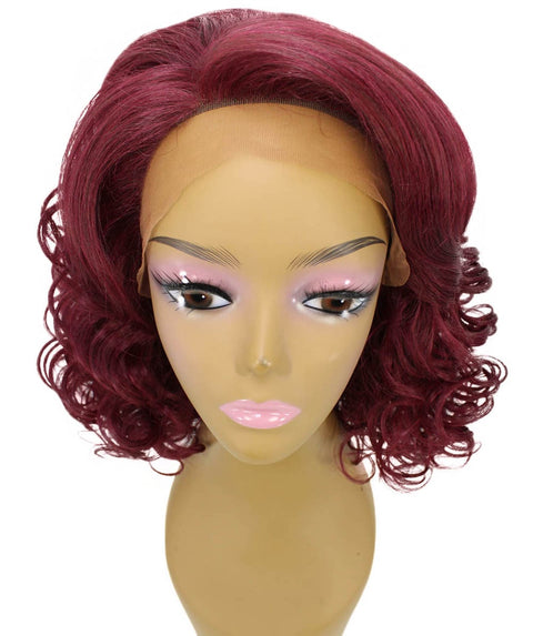 Candace Deep Red Classic Lace Front Wig
