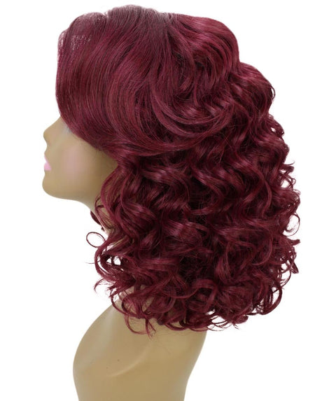 Candace Deep Red Classic Lace Front Wig