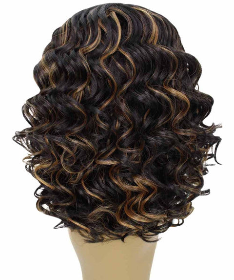 Candace Black with Golden Classic Lace Front Wig