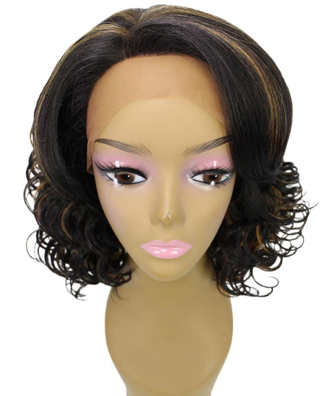 Candace Black with Golden Classic Lace Front Wig
