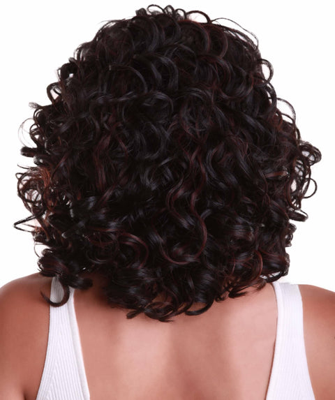 Candace Black with Aubum Classic Lace Front Wig