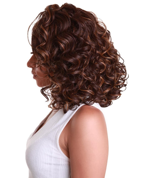 Candace Brown with Golden Classic Lace Front Wig