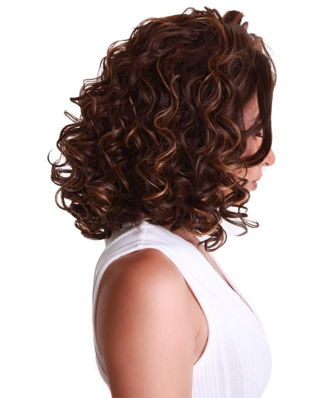 Candace Brown with Golden Classic Lace Front Wig