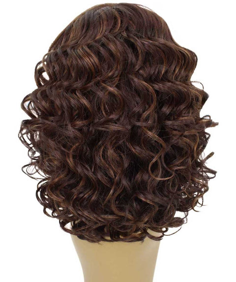 Candace Brown with Caramel Classic Lace Front Wig