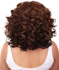 Candace Carmel Brown Blend Classic Lace Front Wig