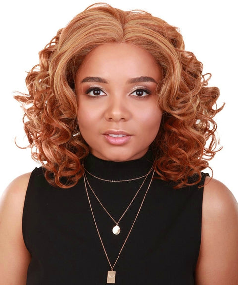 Candace Strawberry Blonde Classic Lace Front Wig