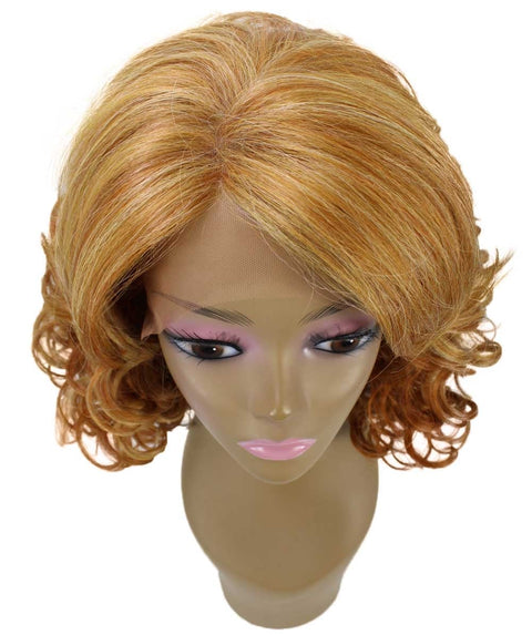 Candace Strawberry Blonde Classic Lace Front Wig