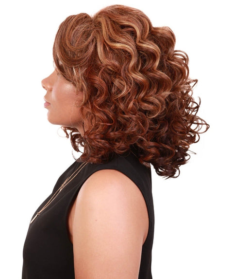 Candace Aubum Brown Blend Classic Lace Front Wig