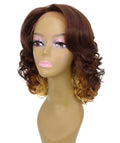 Candace Medium Brown over Blonde Classic Lace Front Wig