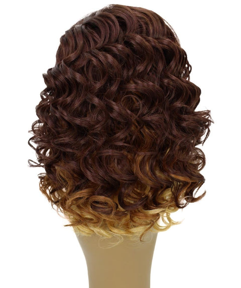 Candace Medium Brown over Blonde Classic Lace Front Wig