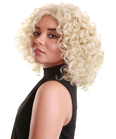 Oya Light Blonde Angled Bob Lace Front Wig