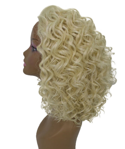 Oya Light Blonde Angled Bob Lace Front Wig