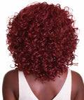 Oya Deep Red Angled Bob Lace Front Wig