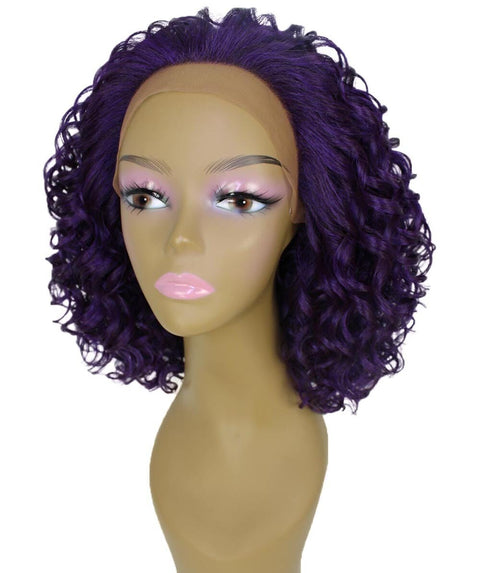 Oya Violet Blend Angled Bob Lace Front Wig