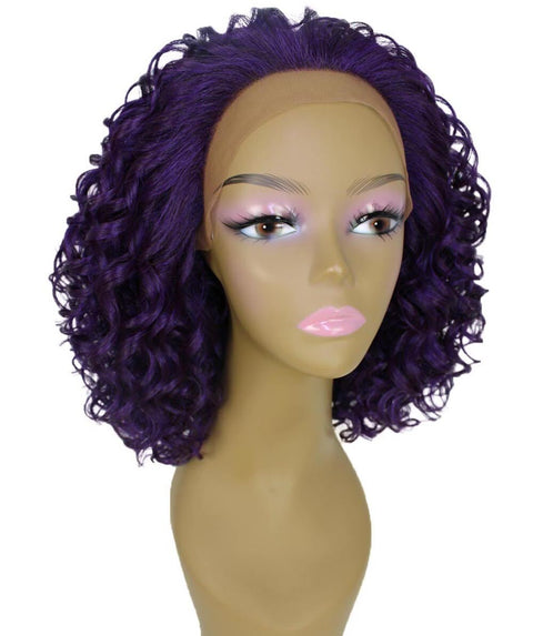 Oya Violet Blend Angled Bob Lace Front Wig