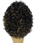 Oya Black with Golden Angled Bob Lace Front Wig