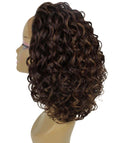 Oya Brown with Caramel Angled Bob Lace Front Wig