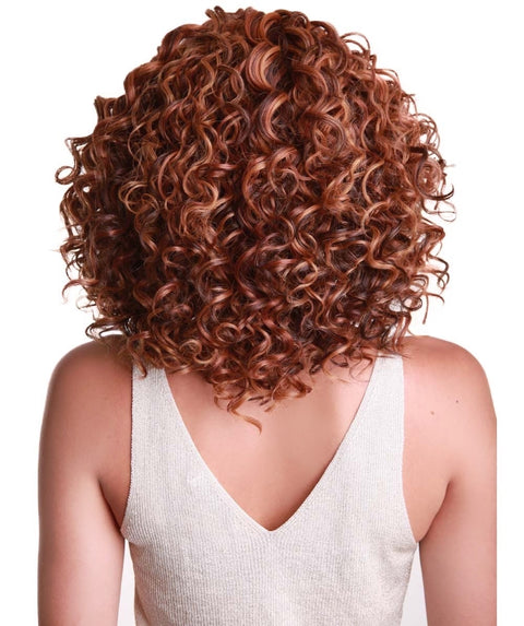 Oya Light Brown Blend Angled Bob Lace Front Wig