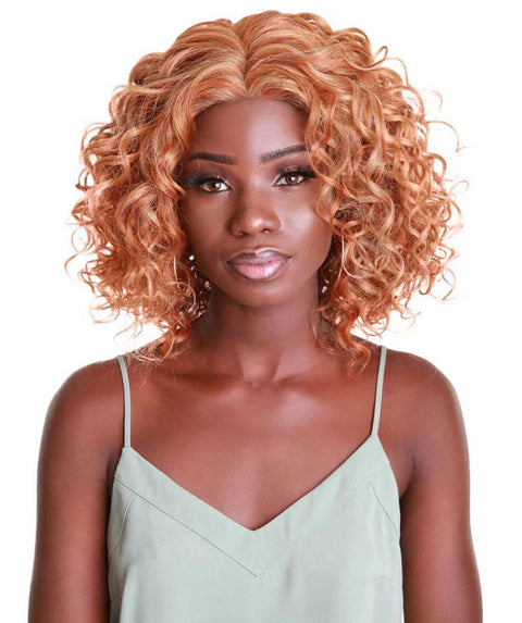 Oya Strawberry Blonde Angled Bob Lace Front Wig