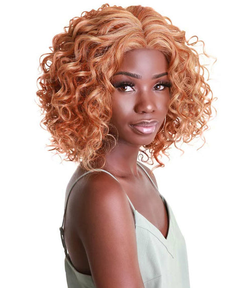 Oya Strawberry Blonde Angled Bob Lace Front Wig
