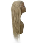 Kim Light Blonde Cornrow Braided Wig