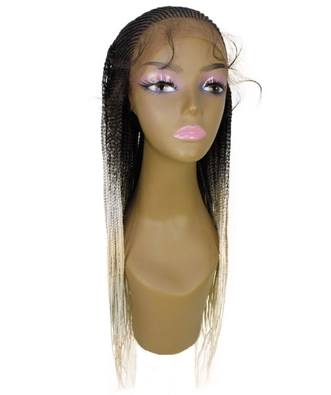 Kim Blonde Ombre Cornrow Braided Wig